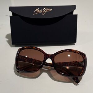 Maui Jim Orchid Women's Brown Tortoise Sunglasses